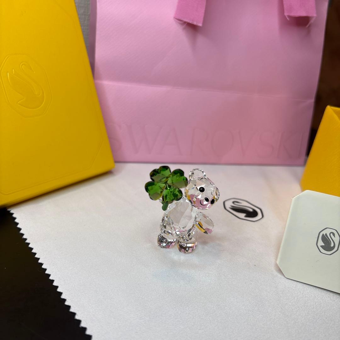 取り置き中の方様専用。Xmas間近！スワロフスキーKrisベア 小物 - メルカリ