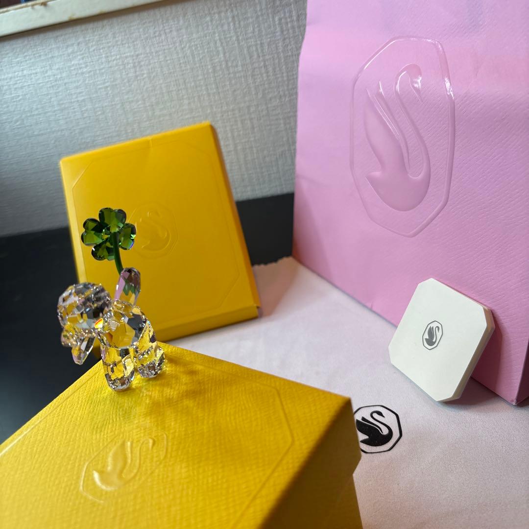 取り置き中の方様専用。Xmas間近！スワロフスキーKrisベア 小物 - メルカリ