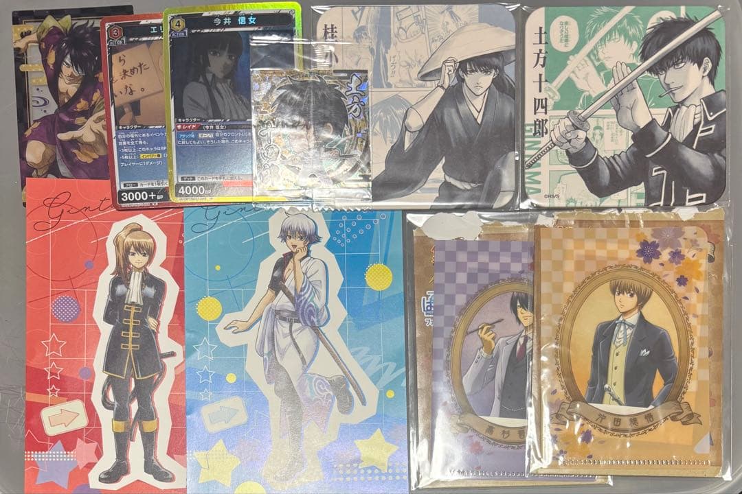 銀魂 紙類 まとめ売り コースター 土方 桂 クリアカード ぱしゃこれ