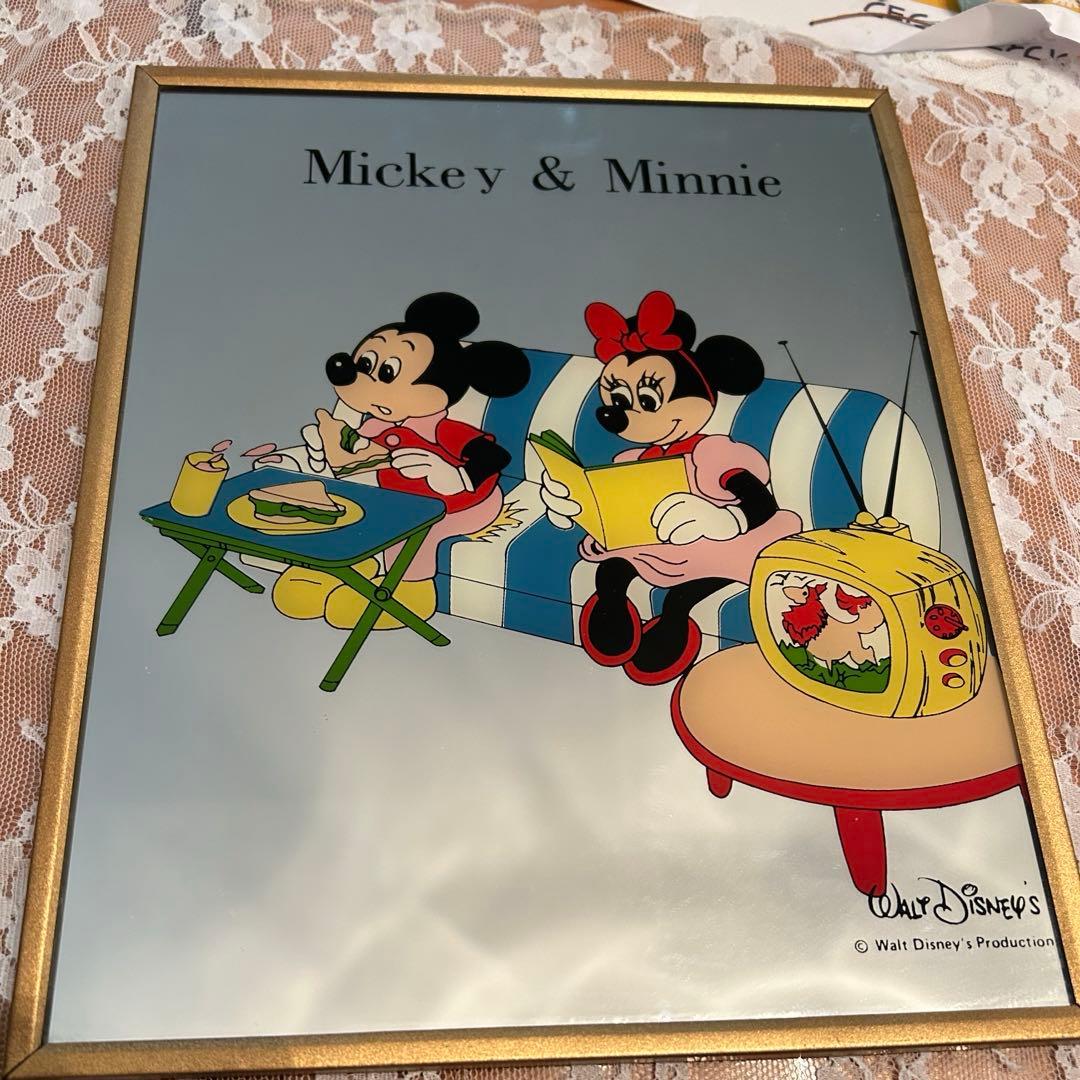 1980年代 パブミラー Walt Disney'sミッキーマウス 昭和レトロ - メルカリ