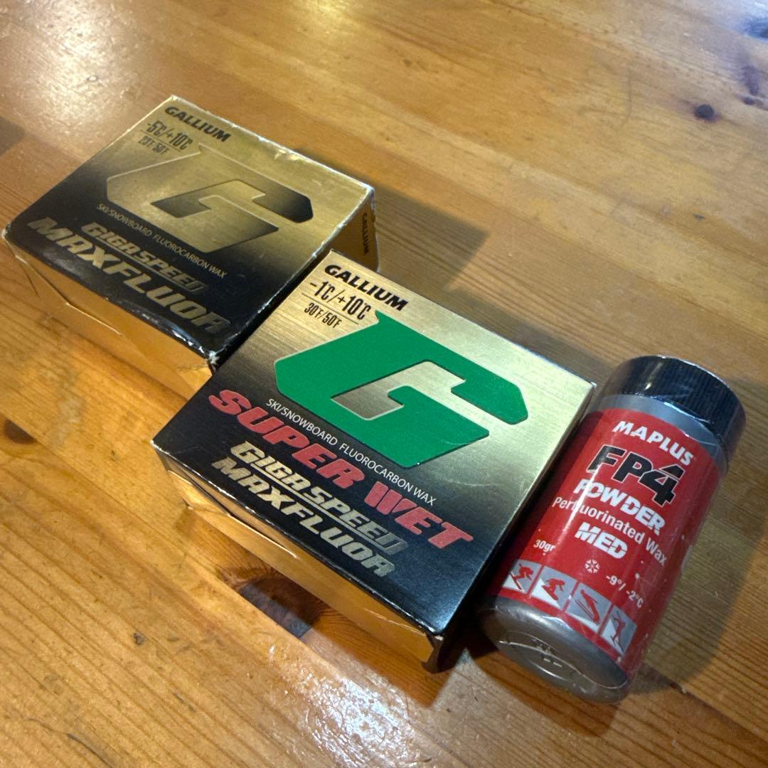 スキー・スノーボードアクセサリー GALLIUM GIGA SPEED/MAPLUS FP4 POWDERset ガリウム GALLIUM クロスカントリースキー アルペンスキー