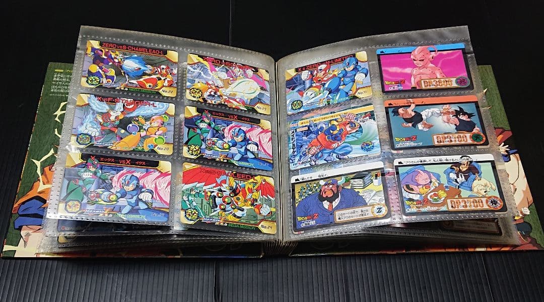 カードダスまとめ売り ドラゴンボールカードダス ロックマン 幽遊白書