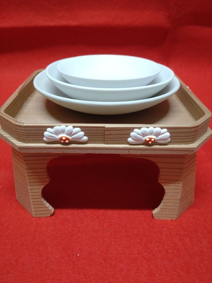 【雛蔵】有職雛道具　膳揃　ラスト 雛人形 ひな人形 おひなさま 平安雛幸 京12番 柳サイズ 正絹西陣織