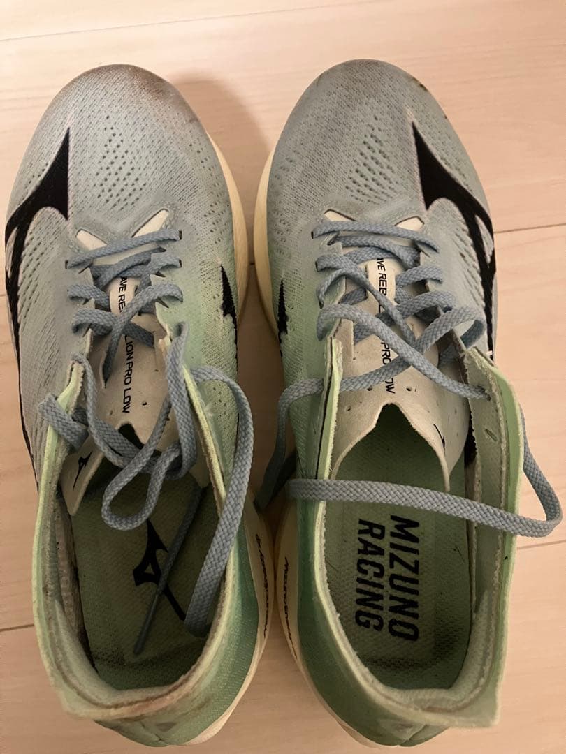 Mizuno ウエーブリベリオンプロ LOW 25.5cm - メルカリ