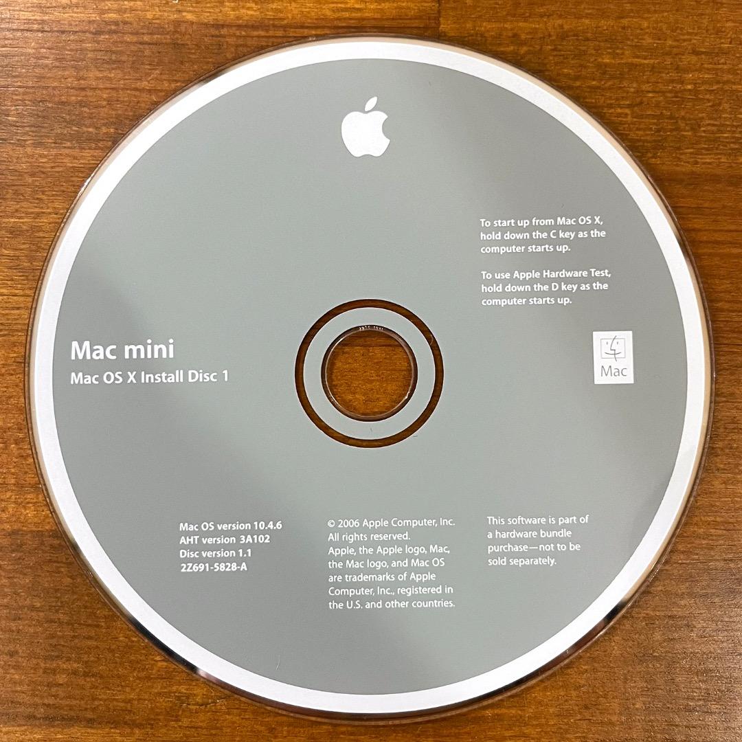 Mac OS X 10.4.6 Tiger インストールディスク 2枚組 - メルカリ