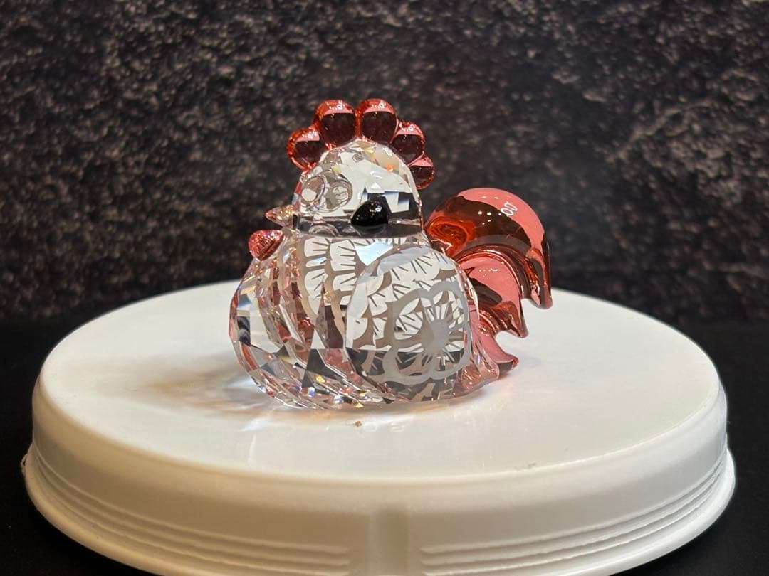 《 希少美品 》 スワロフスキー Swarovski Zodiac 十二支 鶏