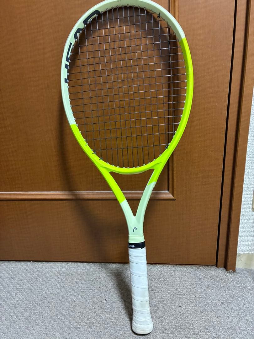 HEAD 2024年　エクストリームMP 硬式テニスラケット イエロー/ホワイト HEAD エクストリームエムピー 2024 231114 2024SS 305g レモン