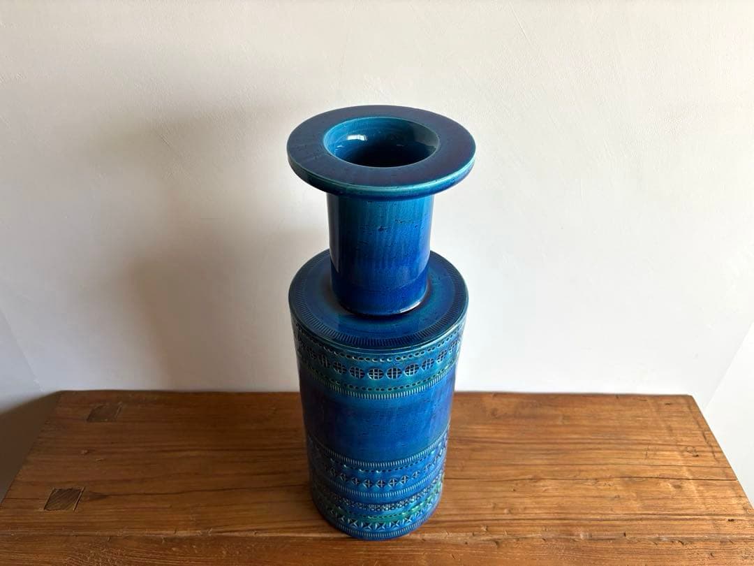 イタリア FLAVIA フラビア Bitossi ビトッシ 大型 フラワーベース