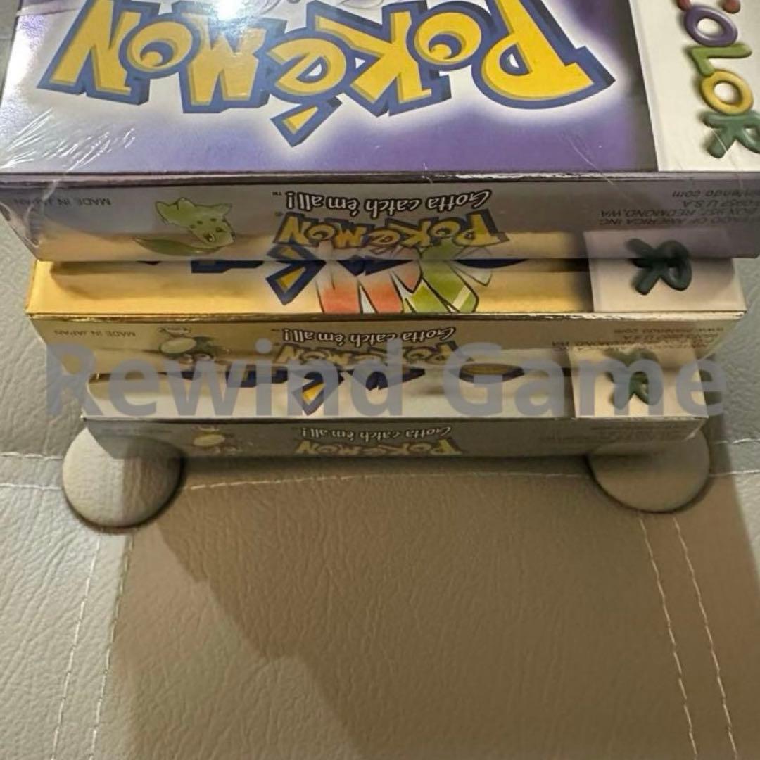 ポケットモンスター クリスタル・銀・金 セット 英語版 海外版 - メルカリ