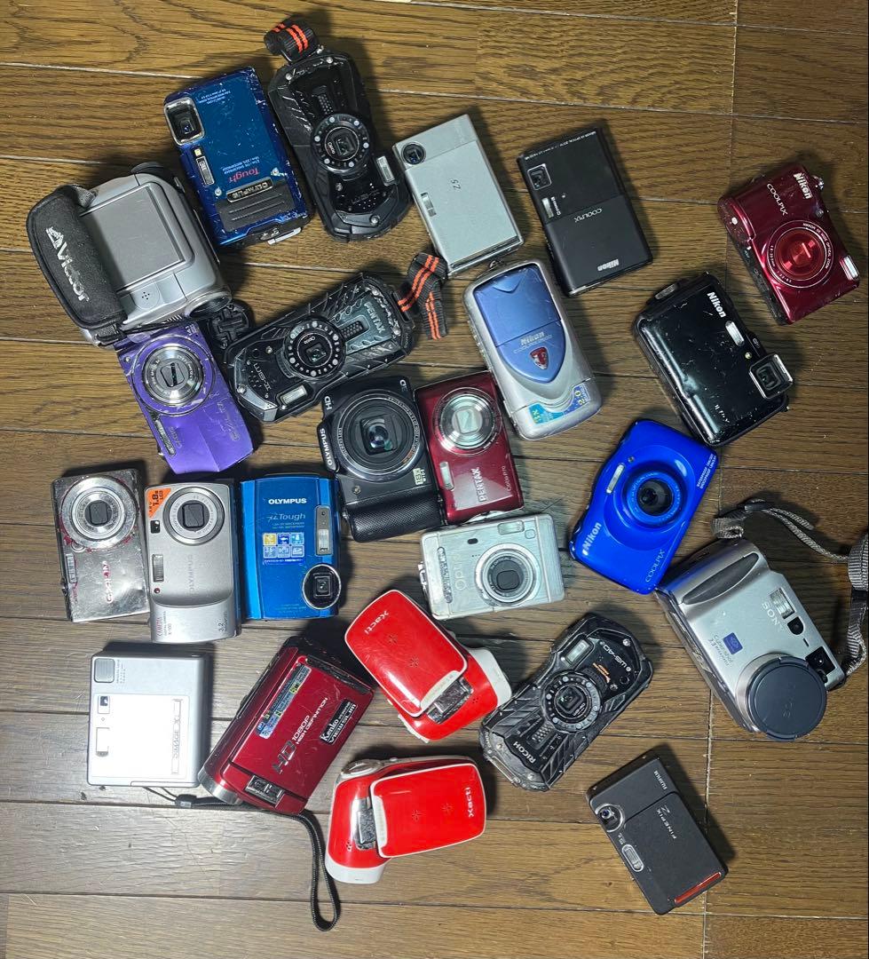 【ジャンクまとめ売り】デジタルカメラ24台セット ジャンク デジタル一眼カメラ 7台セット まとめ売り - メルカリ