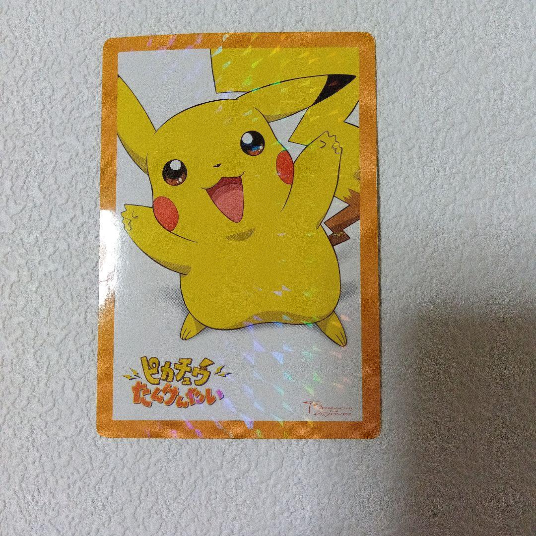 ポケモンずかんカード ピカチュウたんけんたい - メルカリ