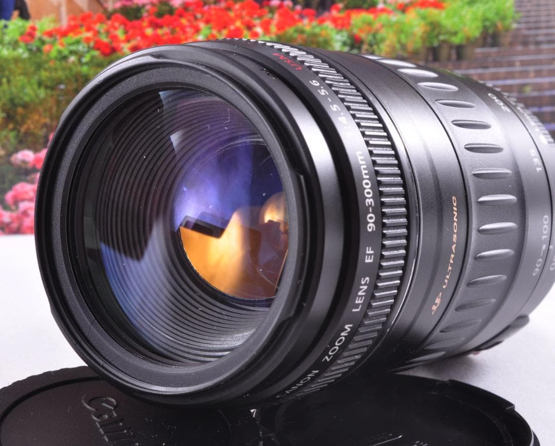 Canon EF 90-300mm F4.5-5.6 望遠ズームレンズ 動作良好