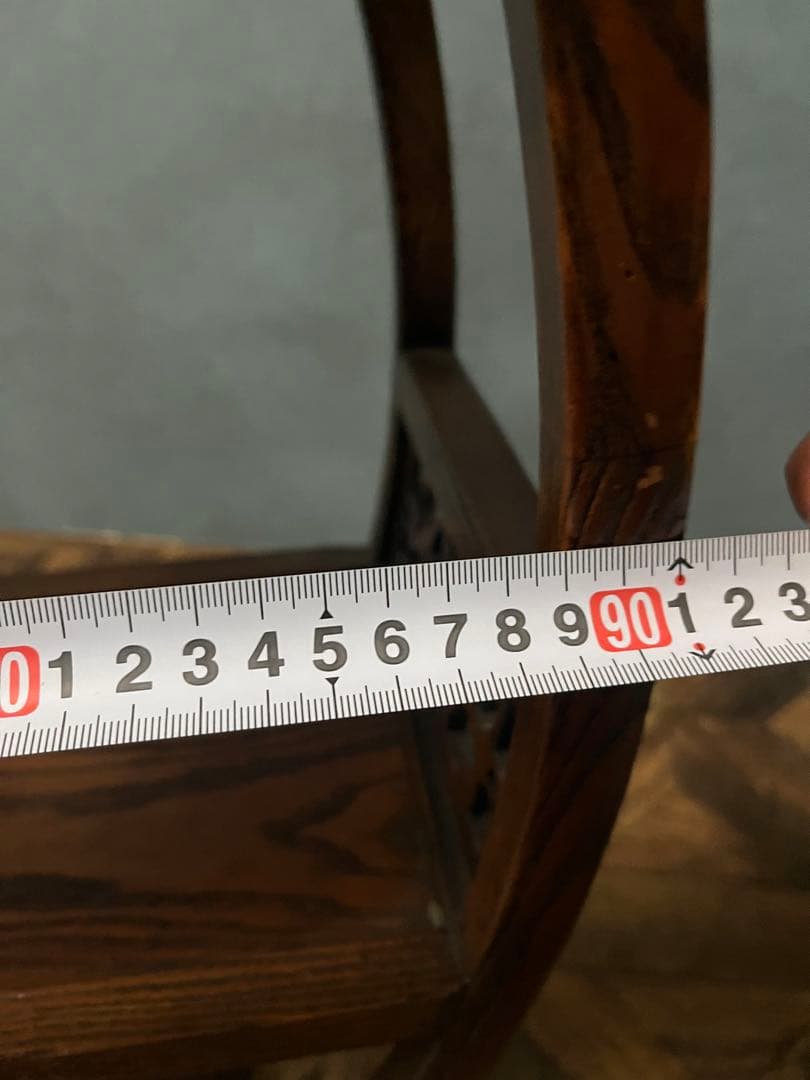 ks様専用＊和 丸 民芸調 﨔 両面 飾り棚 茶棚 インテリア 昭和レトロ