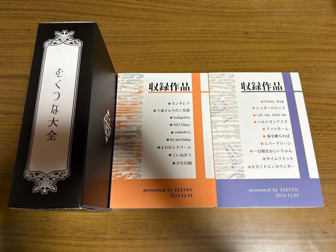 家庭教師ヒットマンREBORN‼︎ 同人誌 秋吉緋月 むくつな大全 骸ツナ