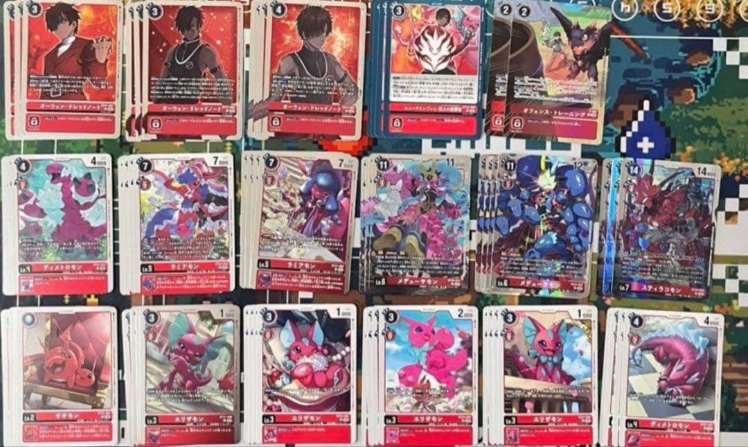 メデューサモン スティラコモンデッキ デジモンカード - メルカリ