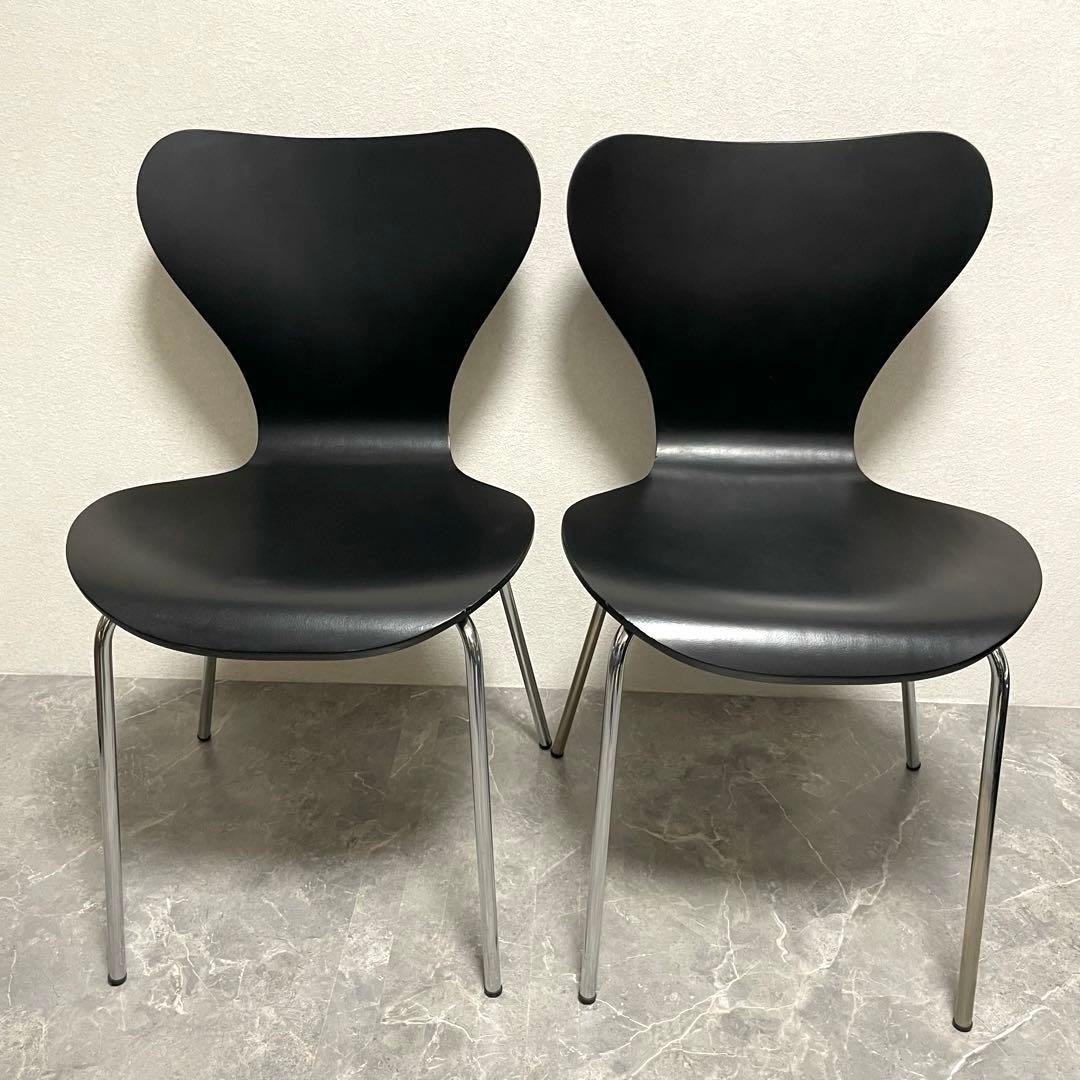 セブンチェア 4脚セット フリッツ・ハンセン ダイニングチェア リ