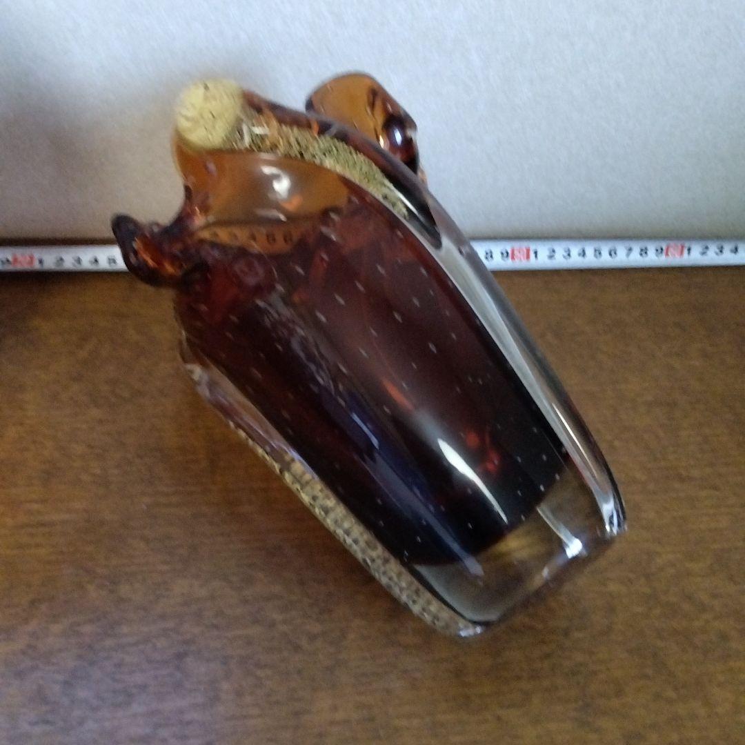 岩田藤七 金箔入り 花瓶 花入 吹き硝子 - メルカリ