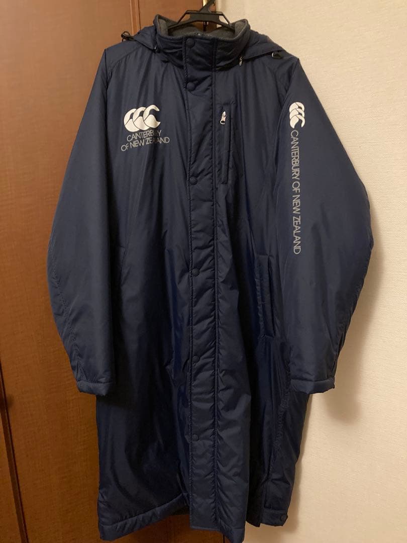 Canterbury カンタベリー ロングベンチコート ネイビー サイズL Canterbury カンタベリー ロングベンチコート ネイビー サイズL - メルカリ