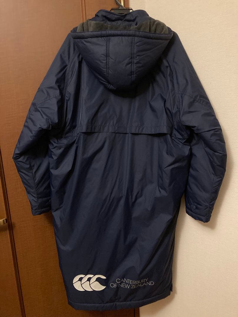 Canterbury カンタベリー ロングベンチコート ネイビー サイズL - メルカリ