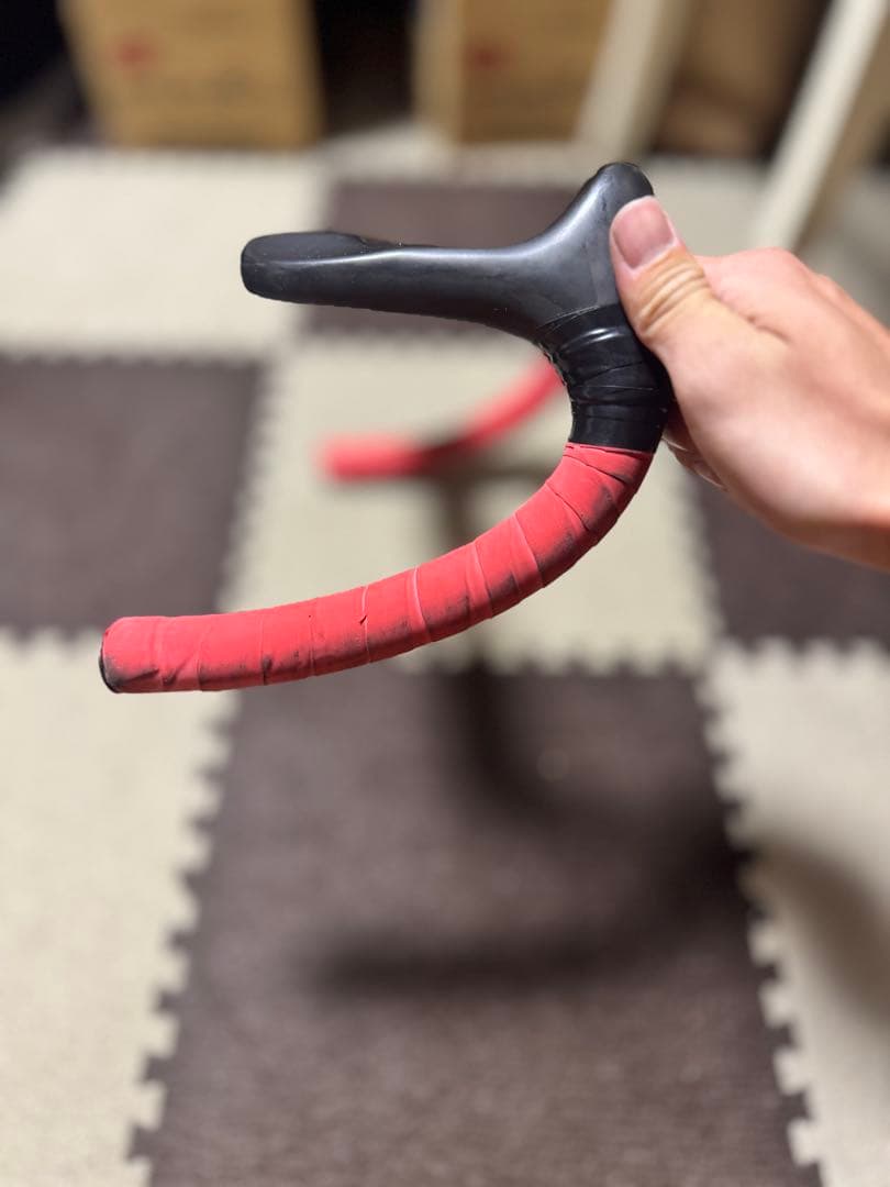 ATLAS-SYM-トラック用カーボンハンドル ピスト バンチバー 330mm