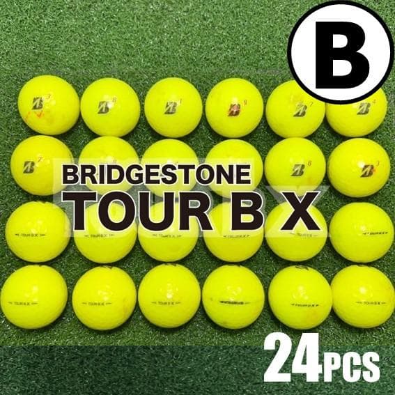 B10】ブリヂストン TOURB X 黄色 ロストボール 24球 - メルカリ