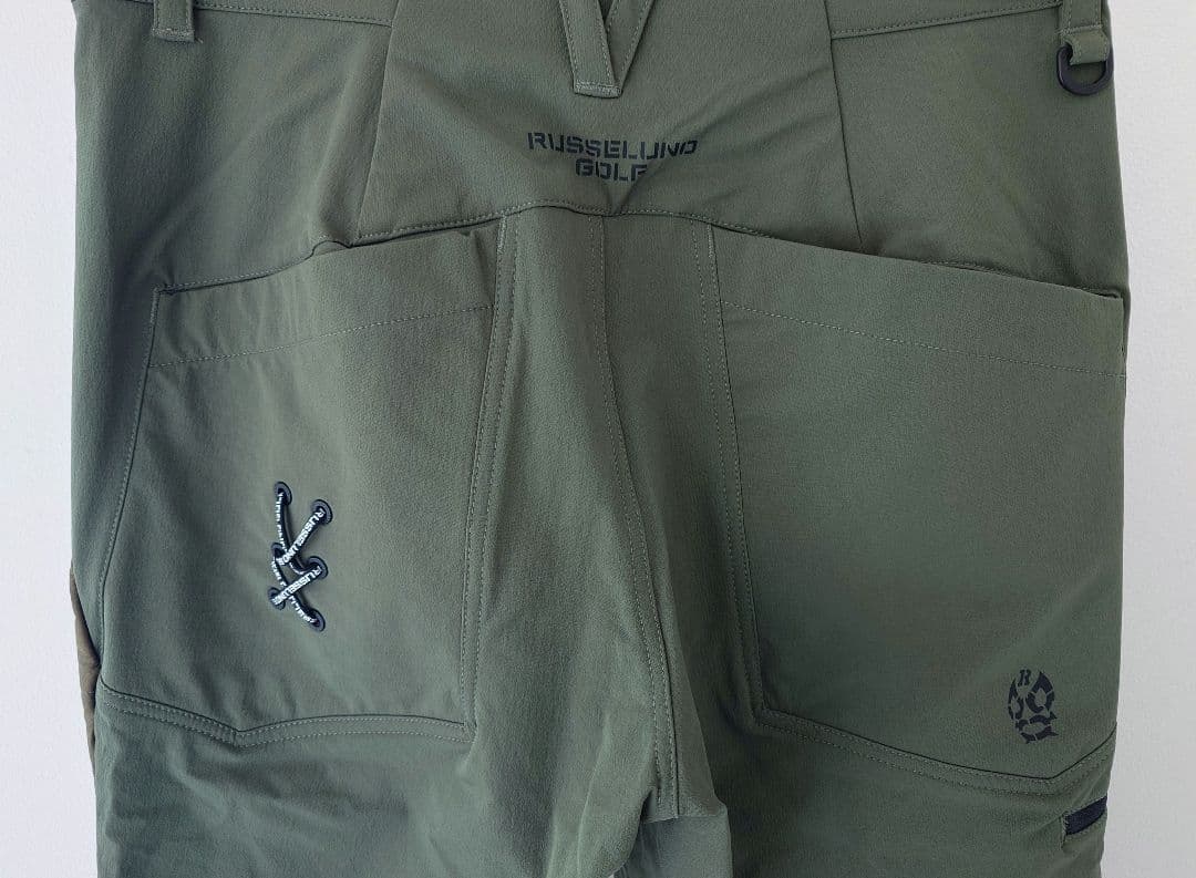 ラッセルノ GOLF 中綿ロングパンツ KHAKI SIZE4 K107537937 - メンズ