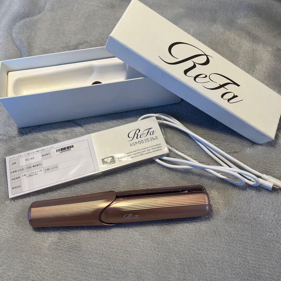 ReFa ストレートヘアアイロン ローズゴールド - メルカリ