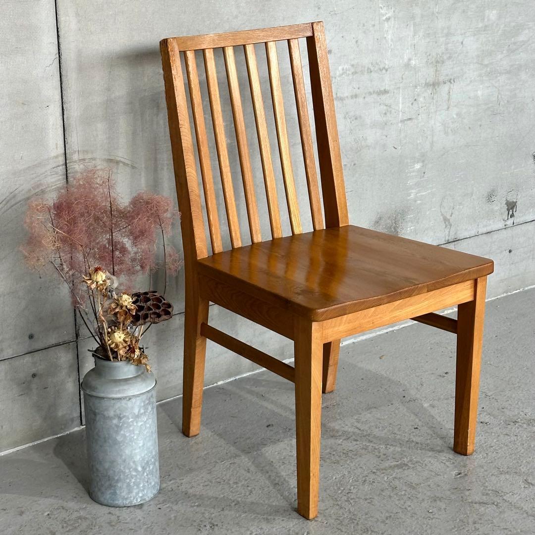 ☆杉本家具☆ ホワイトオーク無垢 ダイニングチェア｜オイル塗装 高級