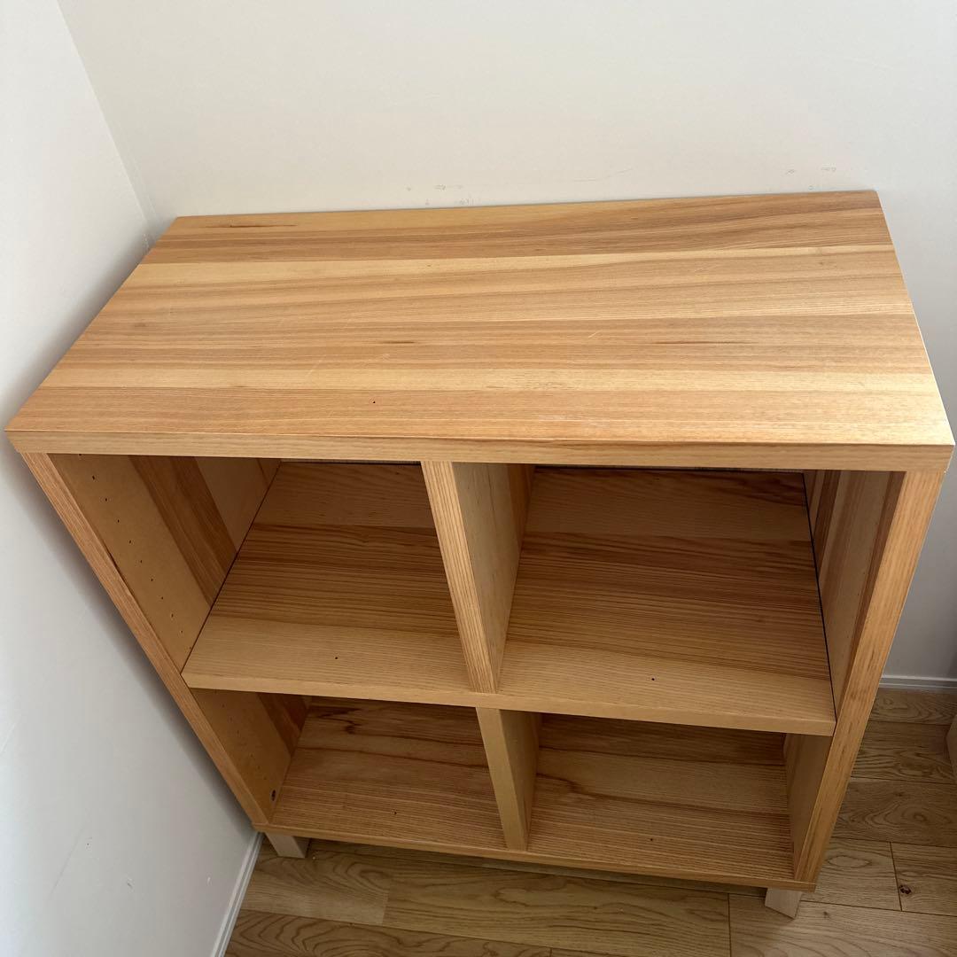IKEA TRABY トレービー 木製棚 脚つき - メルカリ