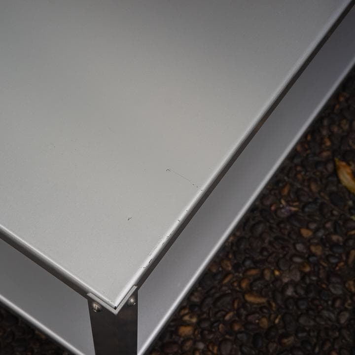 廃盤 無印良品 MUJI アルミ ローテーブル ワゴン 鈴木敏彦 - メルカリ