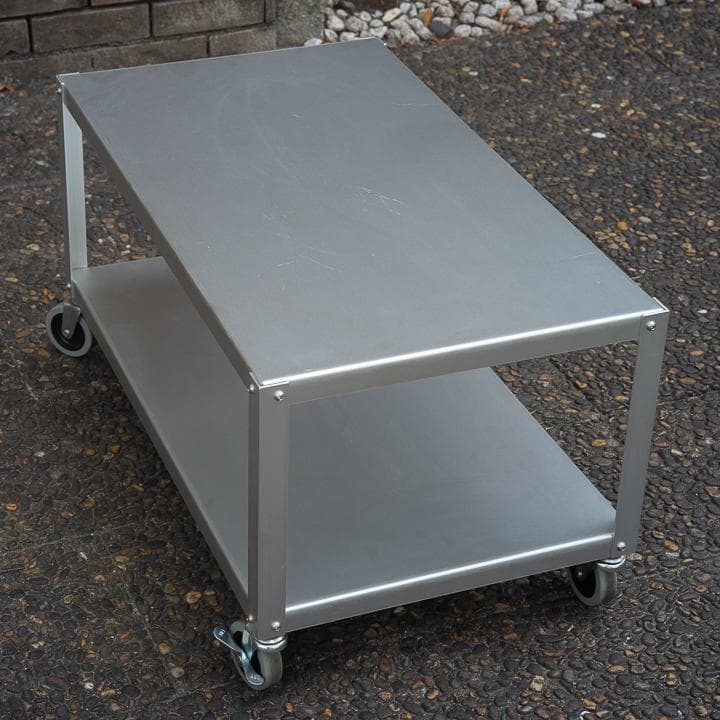 廃盤 無印良品 MUJI アルミ ローテーブル ワゴン 鈴木敏彦 - メルカリ