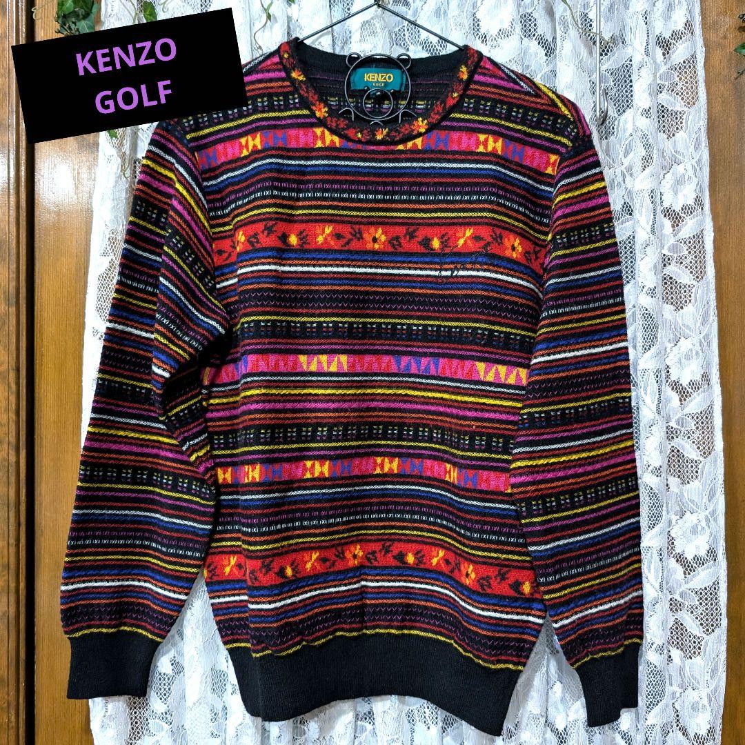 日本製【KENZO GOLF/ケンゾーゴルフ】 ニットセーター/サイズ1 - メルカリ