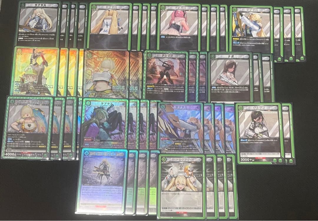 ユニオンアリーナ nikke ミシリス デッキ ユニチケ エレグ 勝利の女神