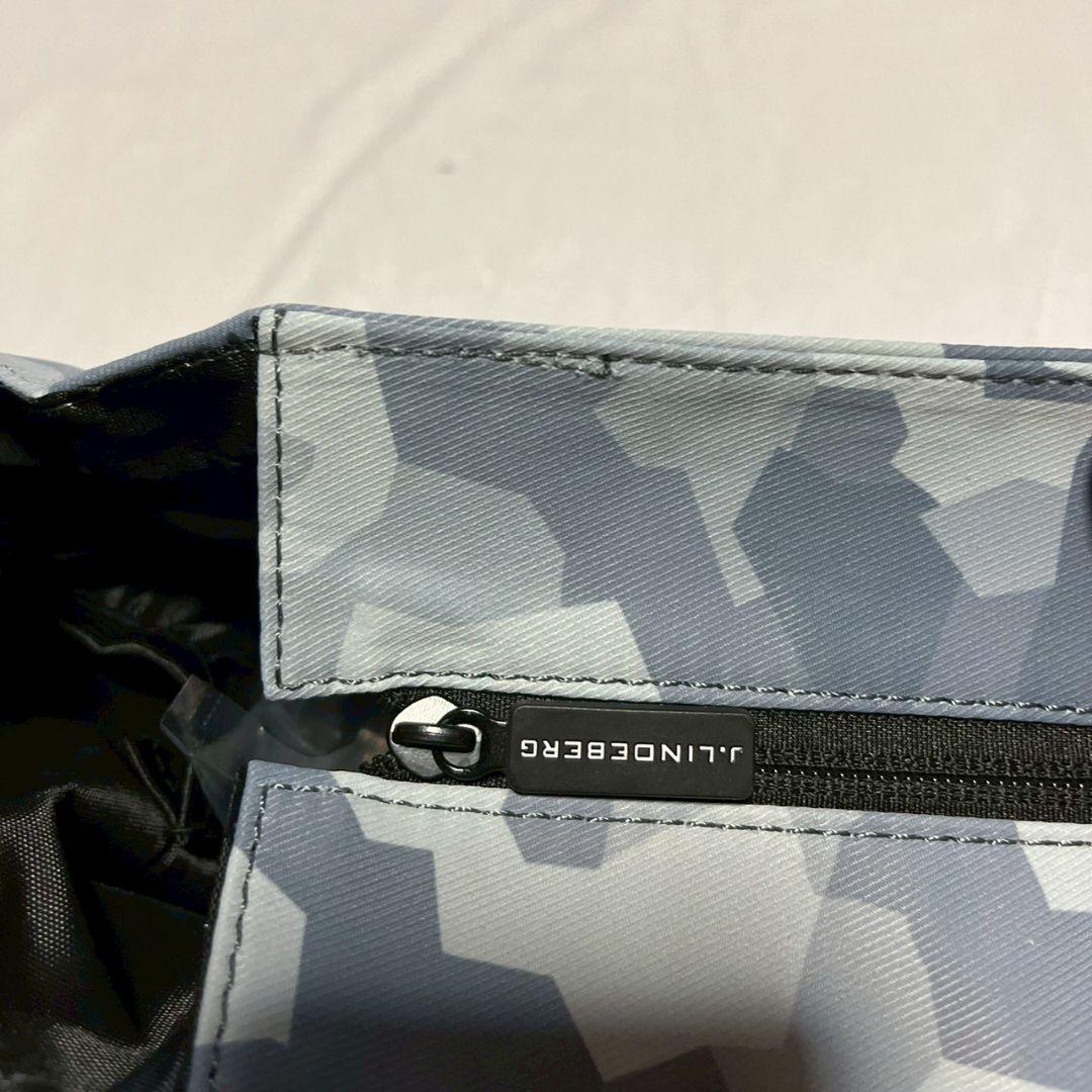 新品 J.LINDEBERG ゴルフ カートバッグ ラウンドバッグ ライトグレー