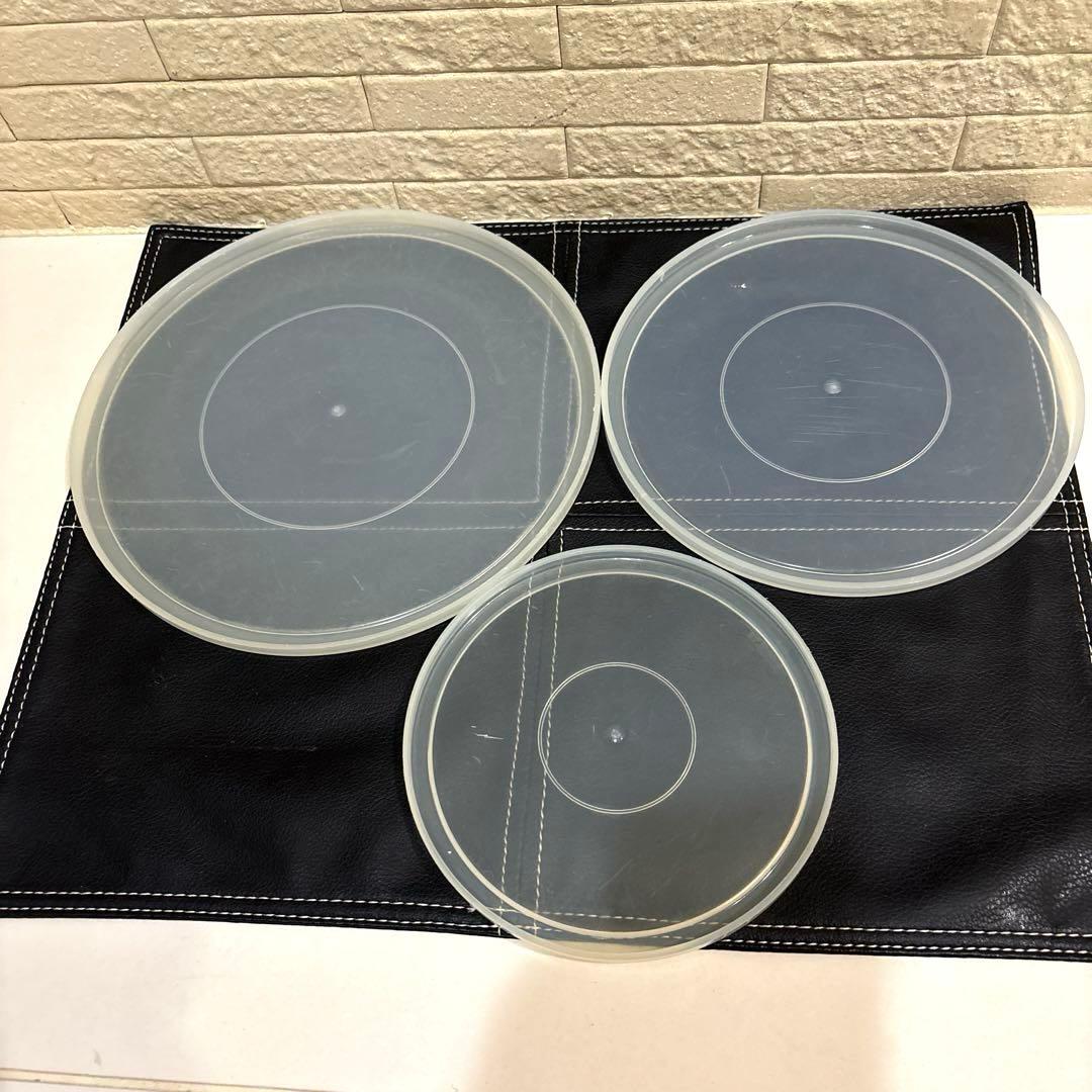 marimekkoマリメッコ保存容器3個 ホーローふたつきタッパー花柄 ＊訳