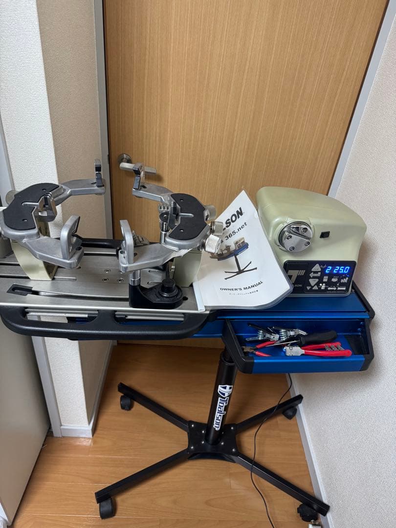 TOALSON トアルソン　テニス　電動ガット張りマシン　ガット張り機 TOALSON テニス ガット張り機｜設備、備品｜テニス｜スポーツ おすすめ
