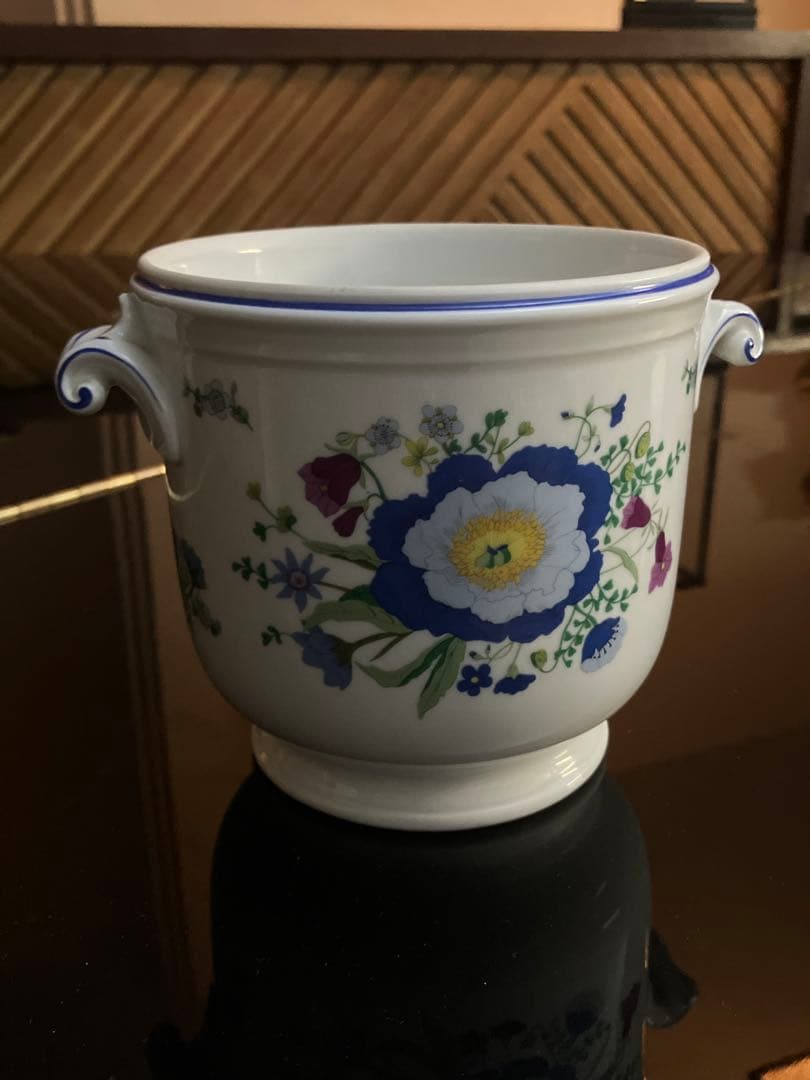 Richard Ginori リチャード・ジノリ製 イタリア製 磁器の植木鉢 Richard Ginori リチャード・ジノリ製 イタリア製 磁器の植木鉢 - メルカリ