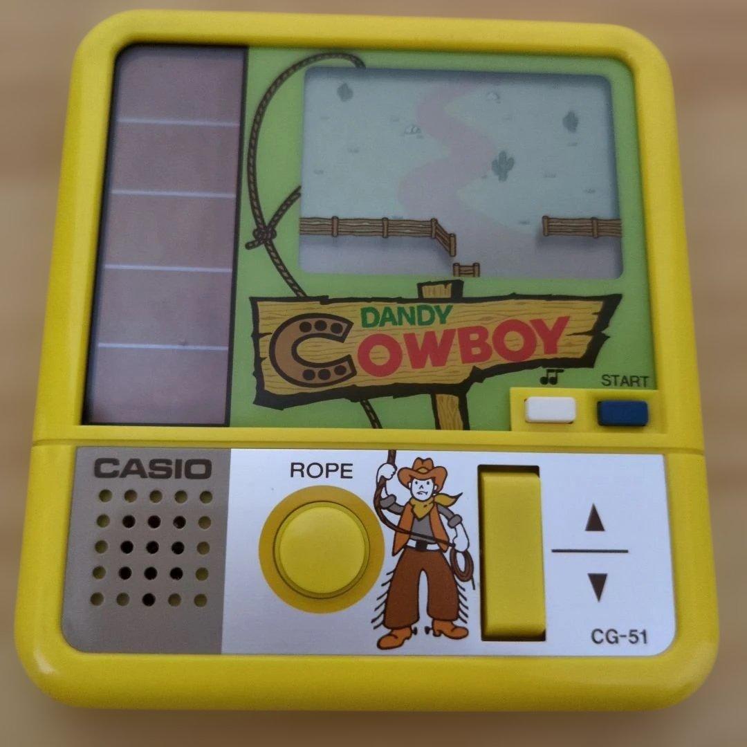 CASIO Dandy Cowboy CG-51 携帯ゲーム機 - メルカリ