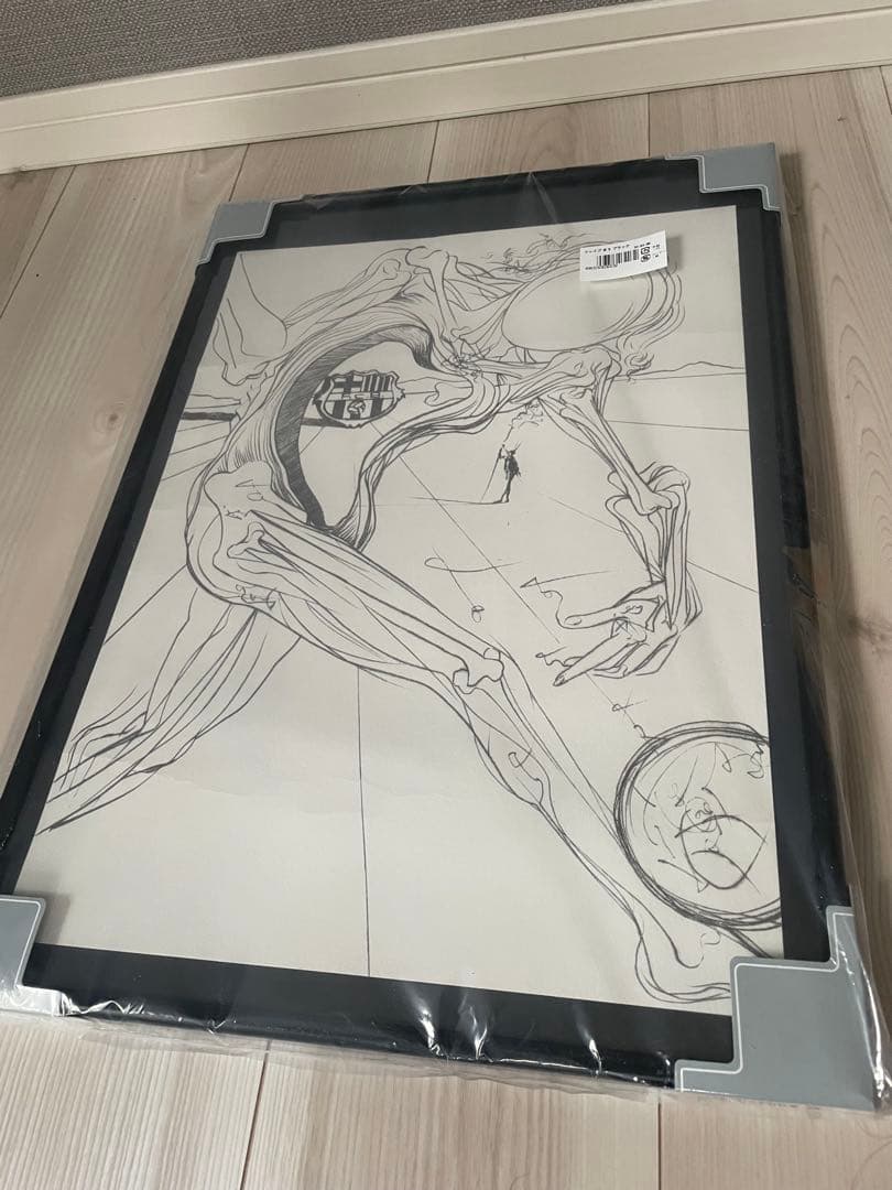 貴重】 サルバドールダリ ポスター FCバルセロナ 新品額付き - メルカリ