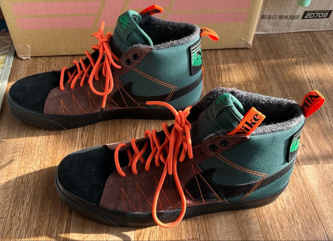 新品 NIKE SB ハイカットスニーカー 27cm - メルカリ