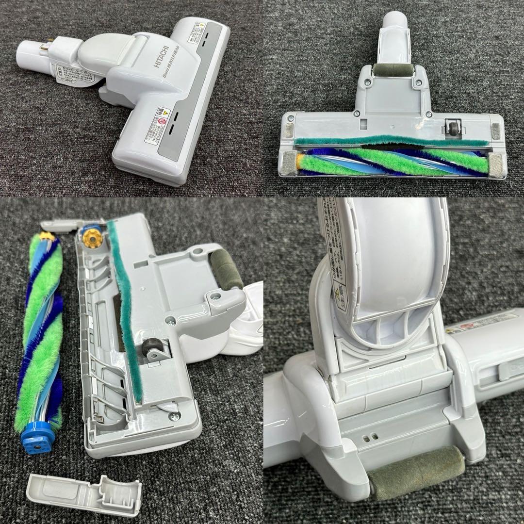 中古美品 白 D-AP32 日立掃除機 多機種対応 ヘッド 回転ブラシ