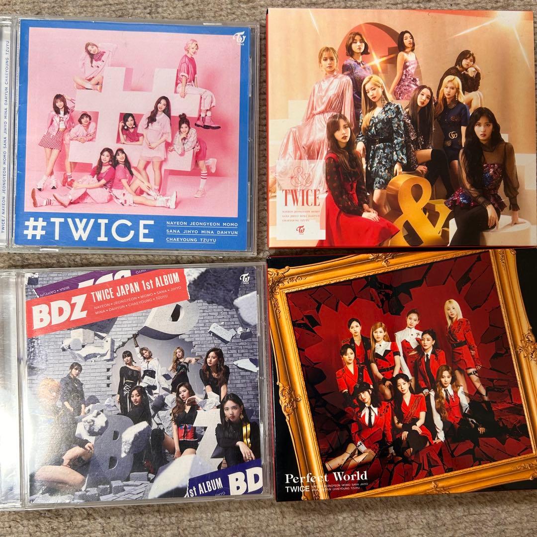 TWICE アルバム 4枚まとめ売り - メルカリ