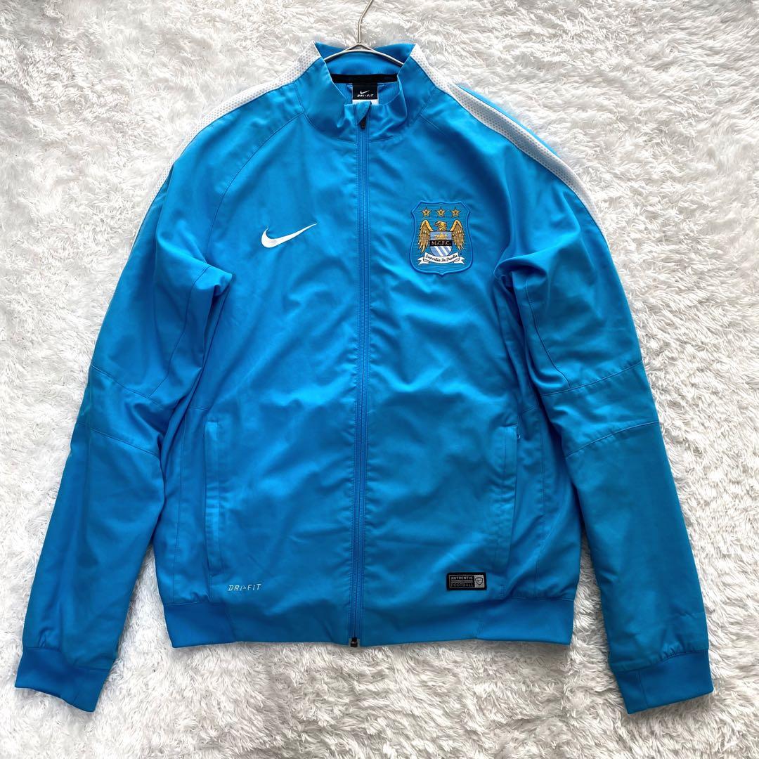 美品】 マンチェスターシティ トラックジャージ ナイキ 旧エンブレム