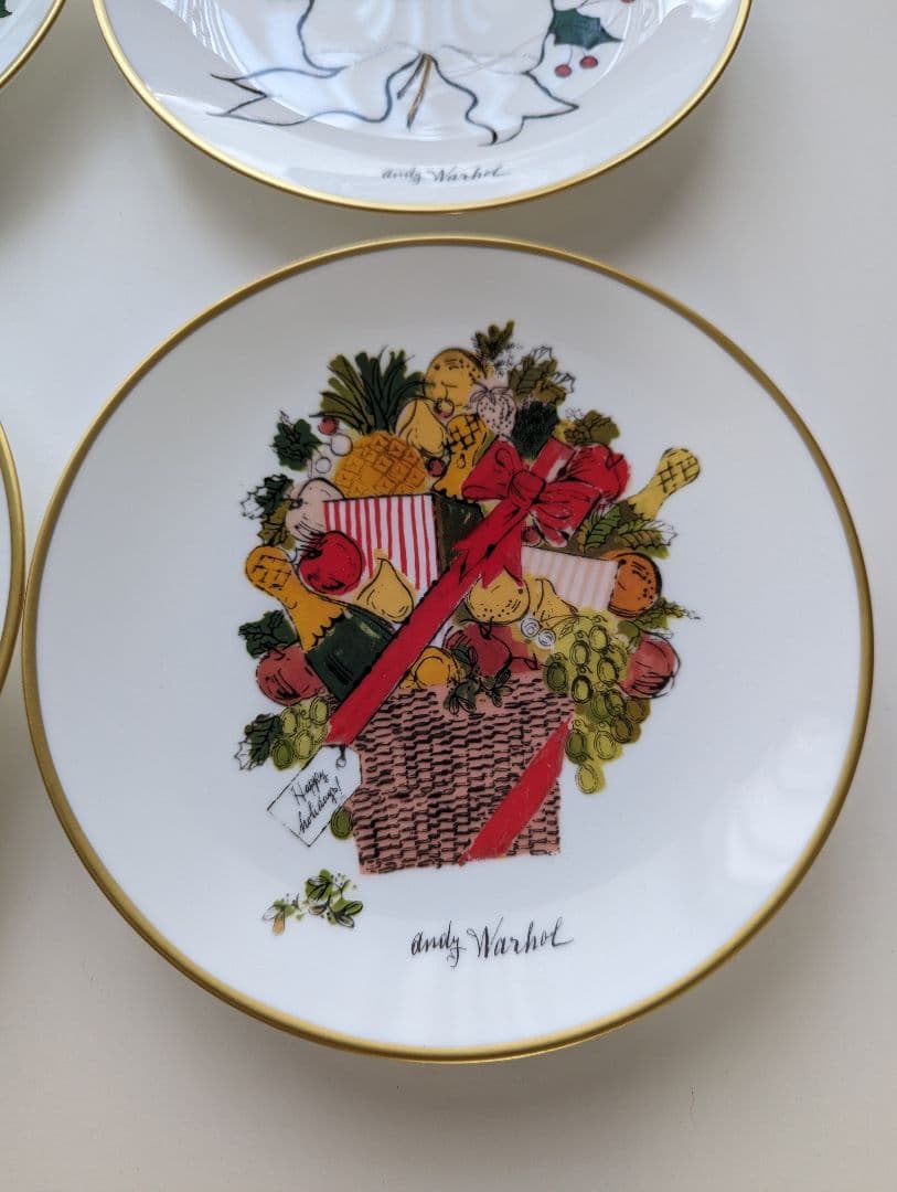 ティファニー プレート アンディ・ウォーホル クリスマス - メルカリ