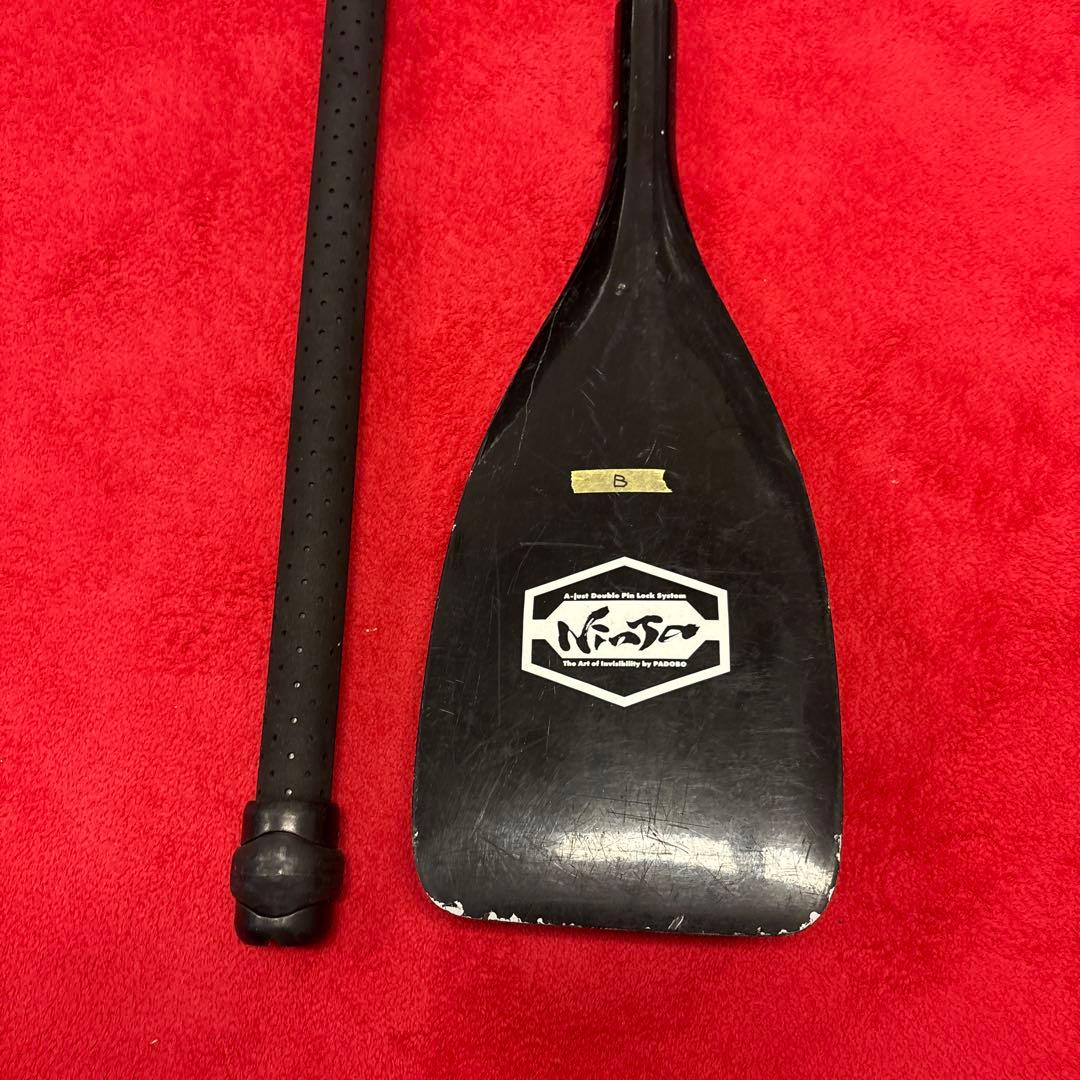 SUP 長さ調整カーボンパドル 鎌倉ショップPADOBO NINJAパドルB