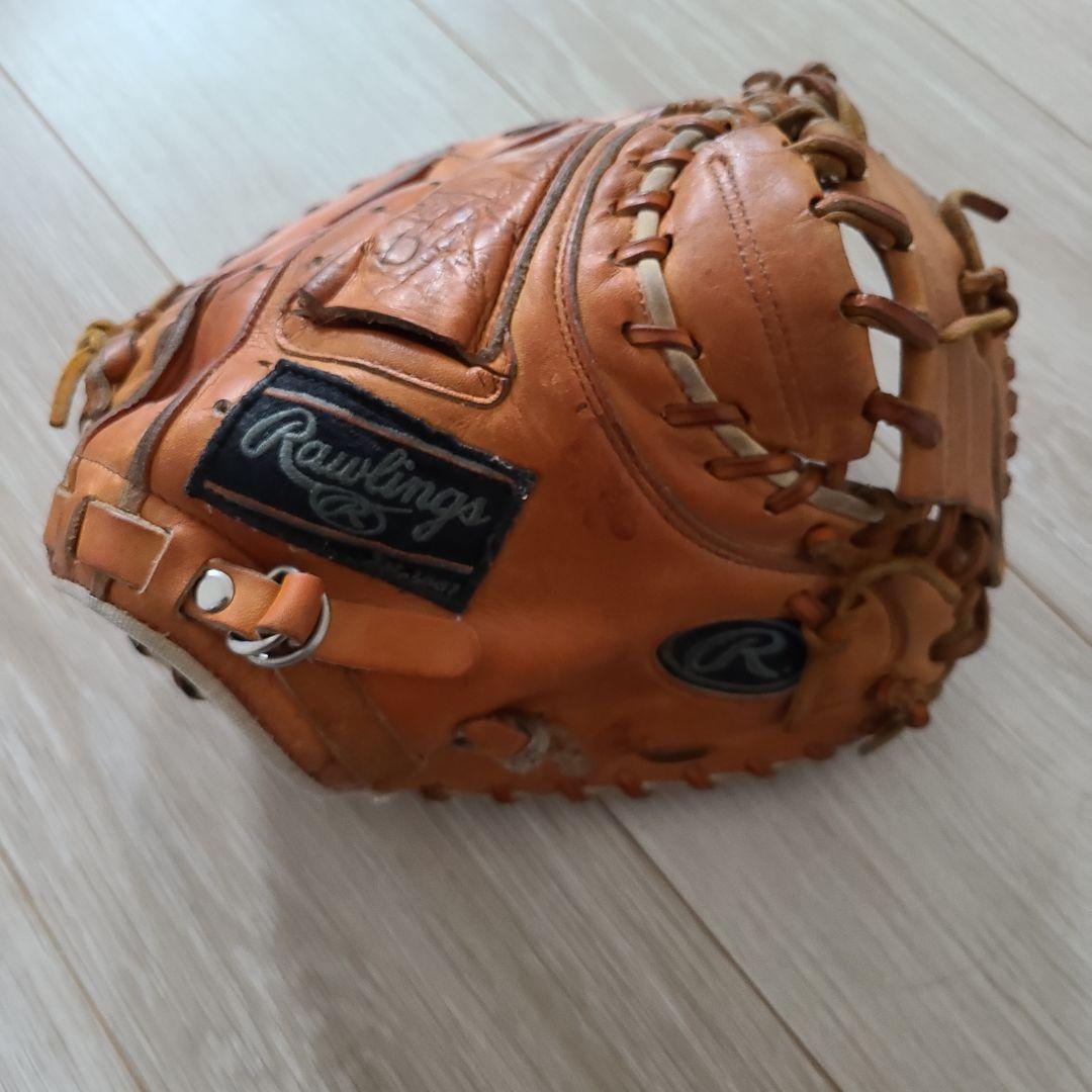 週末価格即戦力】Rawlings 軟式キャッチャーミット オレンジ - メルカリ