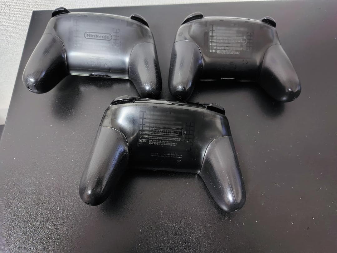 ジャンク品】Nintendo Switch Proコントローラー 純正 3個 2026年最新