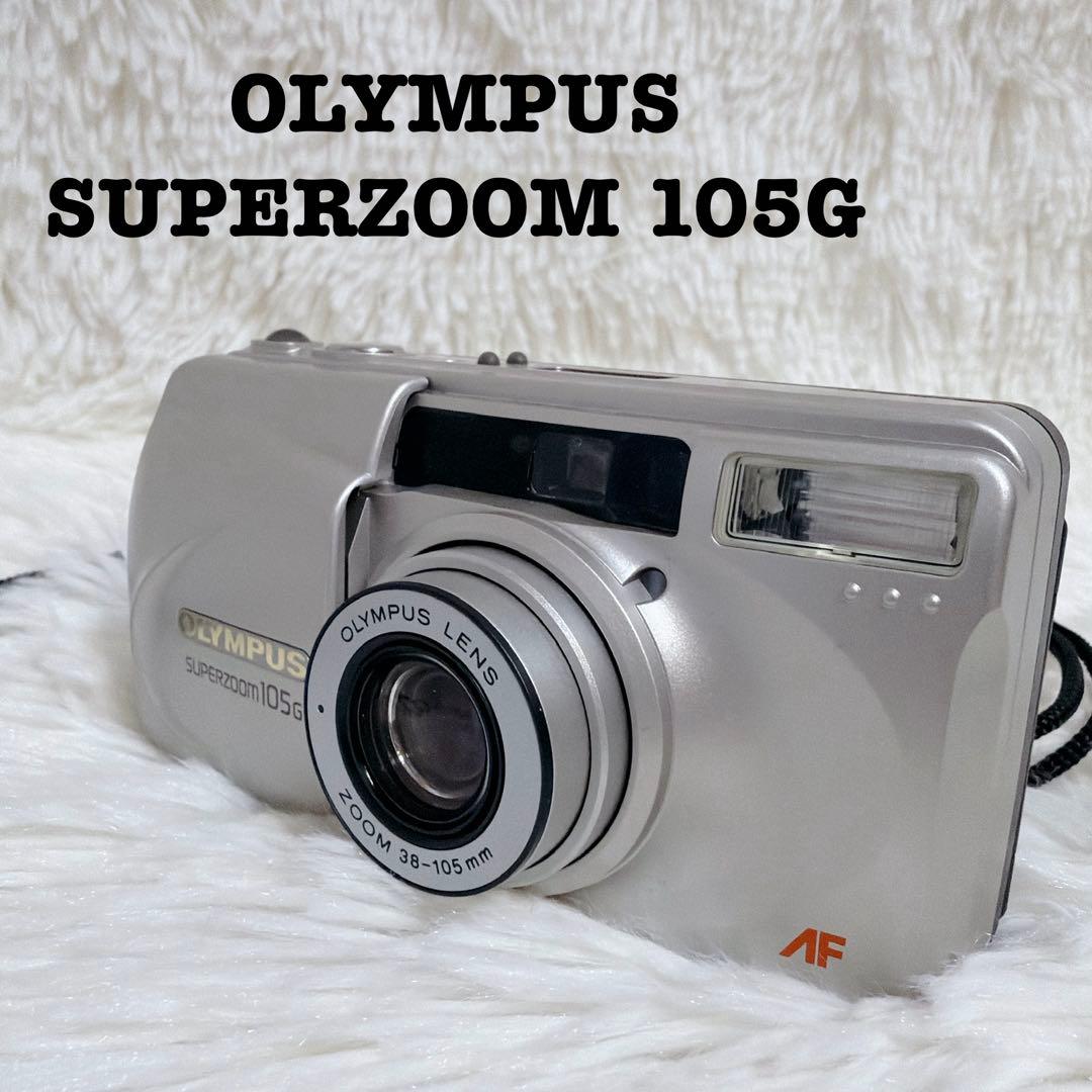 OLYMPUS SUPERZOOM 105G フィルムカメラ - メルカリ