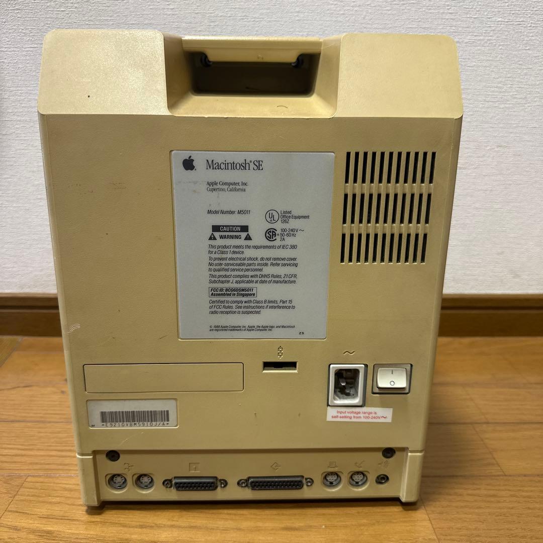 Apple Macintosh SE 本体[ジャンク品] - メルカリ