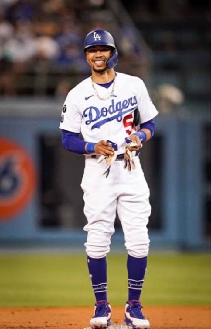 ドジャース 日本未発売 膝迄野球用Stanceソックス ムーキー ベッツ